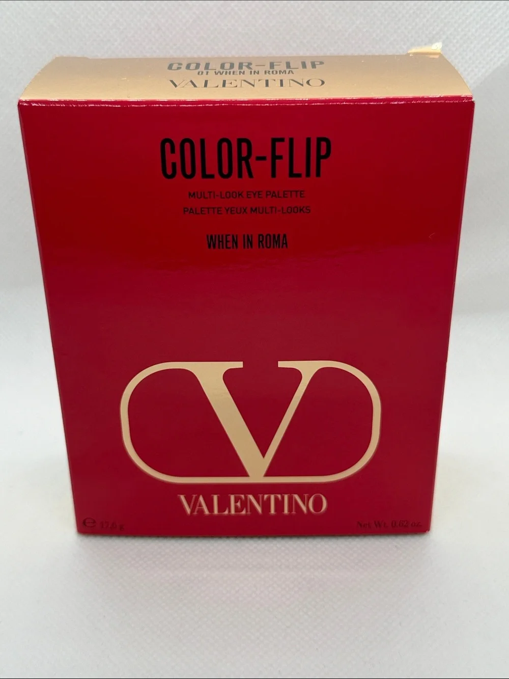 Valentino Red & Gold Color-Flip Multi-Look Eye Palette